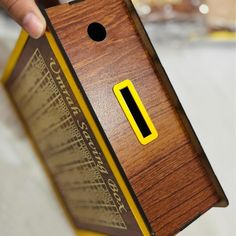 Wooden Umrah Saving Box – Premium 210,000 Goal Money Box For Umrah Fund, Elegant Islamic Design Charity And Donation Storage Box