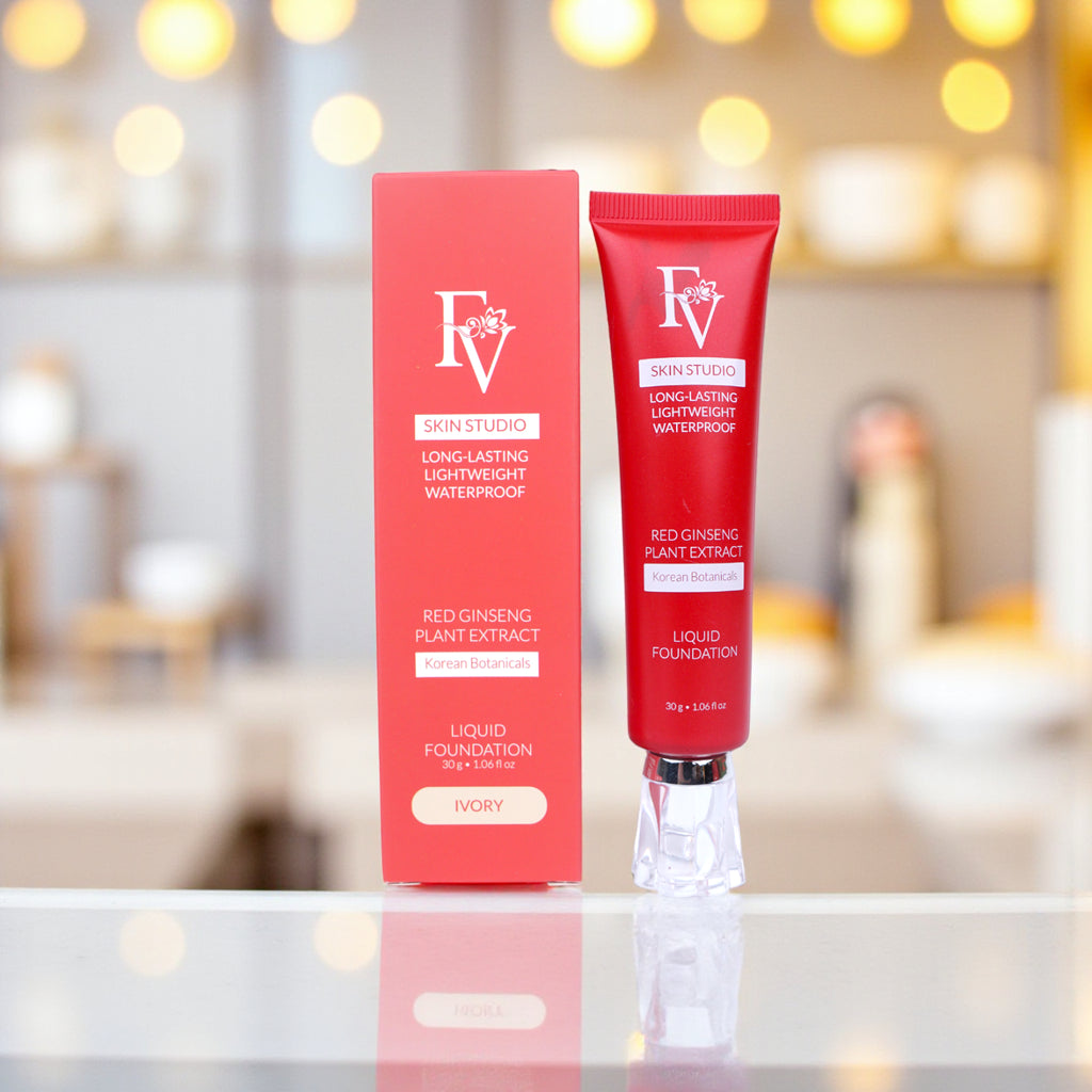 FV Foundation, Oil Absorb Ivory Liquid Foundation | Best Tube Foundation 30g